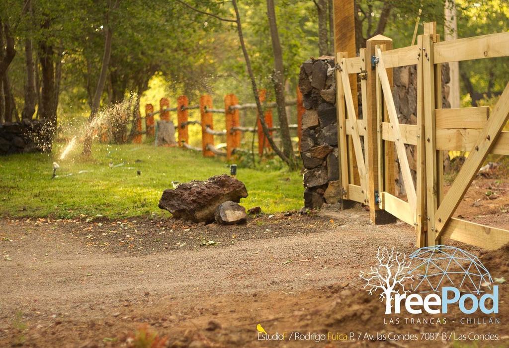 Glamping Domos Treepod Hotel Las Trancas Buitenkant foto